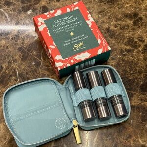 Saje Essential Oil Trio with Teal Case